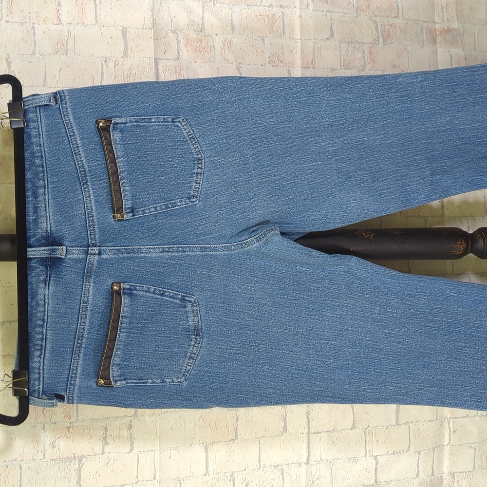 Belle Kim Gravel Denim Jeans 6 Ladies - Picture 3 of 14